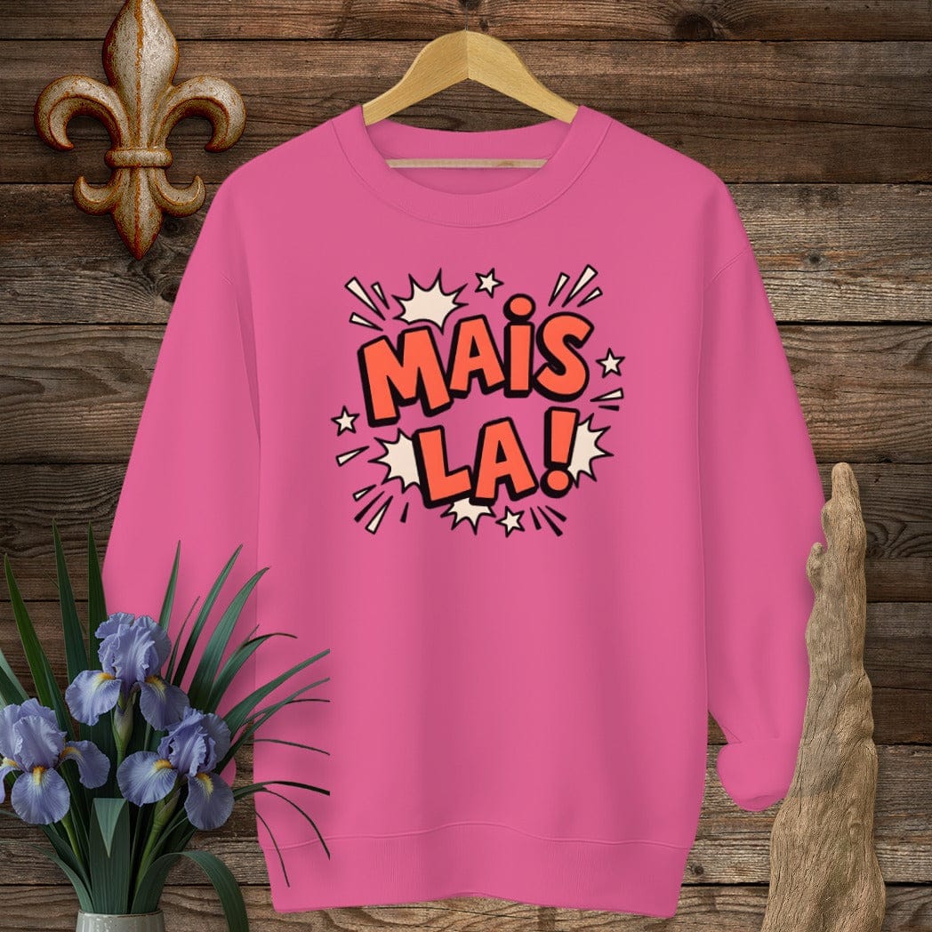 S / Heliconia Louisiana Mais La Sweatshirt by Laissez Faire Wear