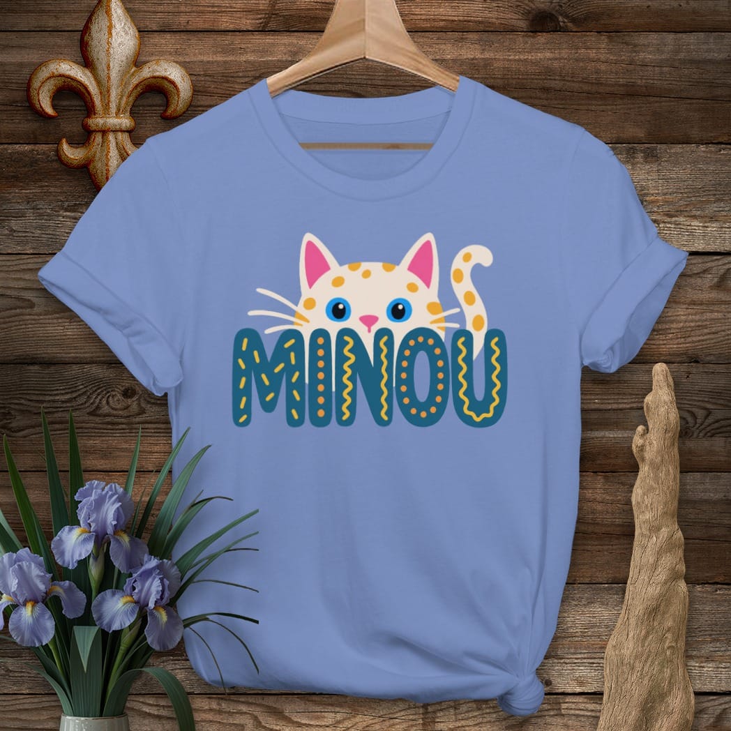 Iris / S Louisiana Minou Hiding T-Shirt by Laissez Faire Wear