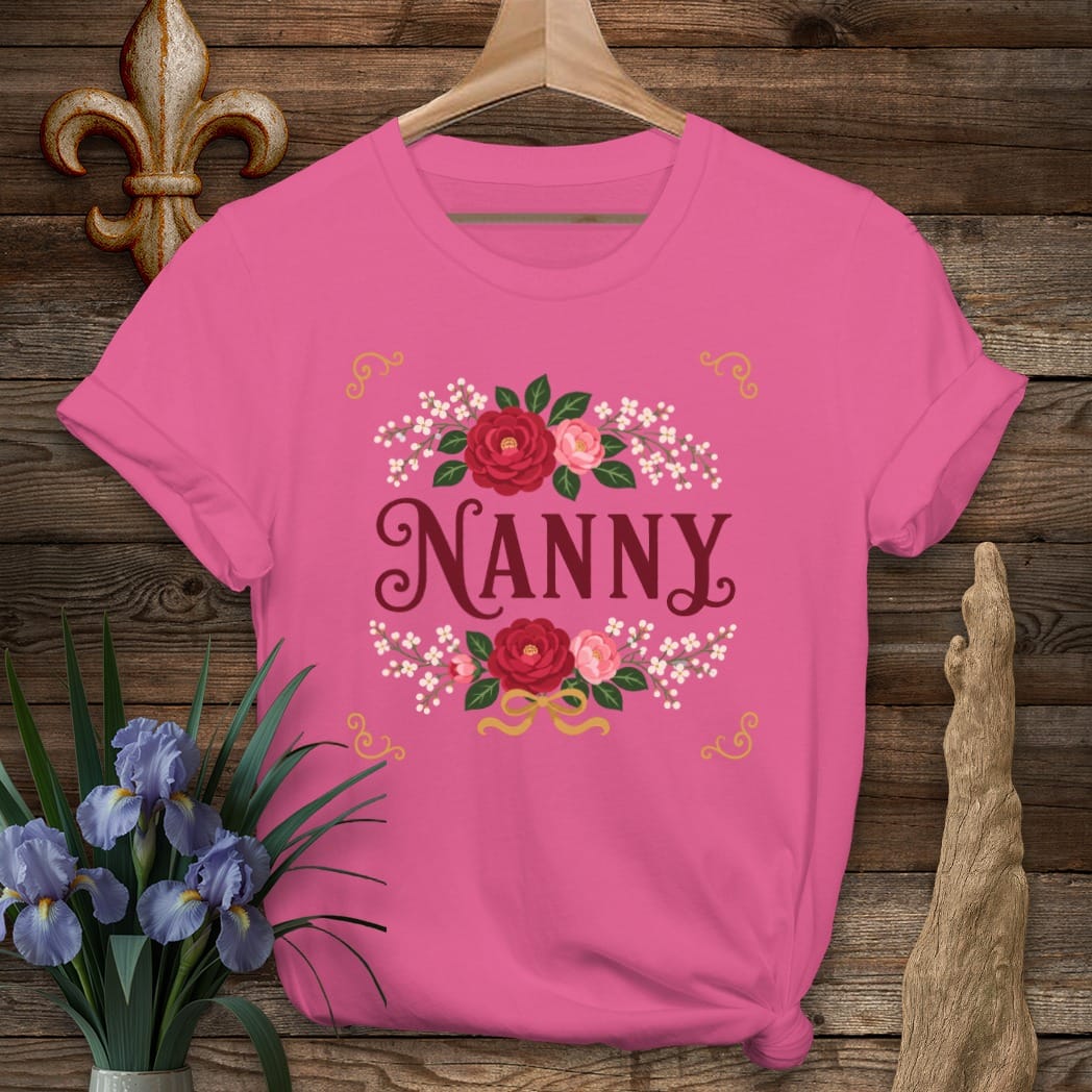 S / Heliconia Louisiana Nanny T-Shirt by Laissez Faire Wear