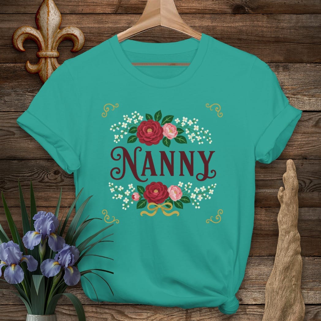 S / Jade Dome Louisiana Nanny T-Shirt by Laissez Faire Wear