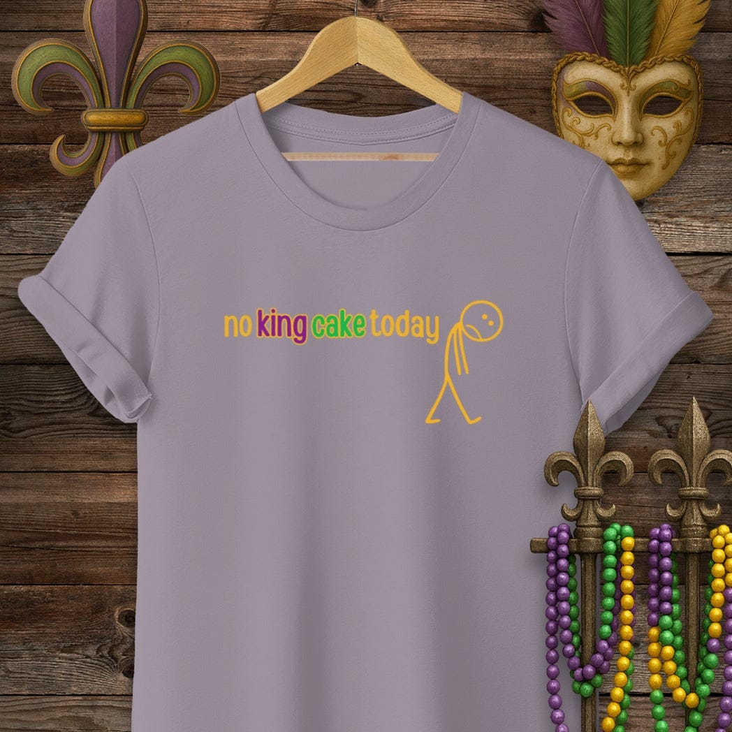 S / Paragon Louisiana No King Cake T-Shirt by Laissez Faire Wear