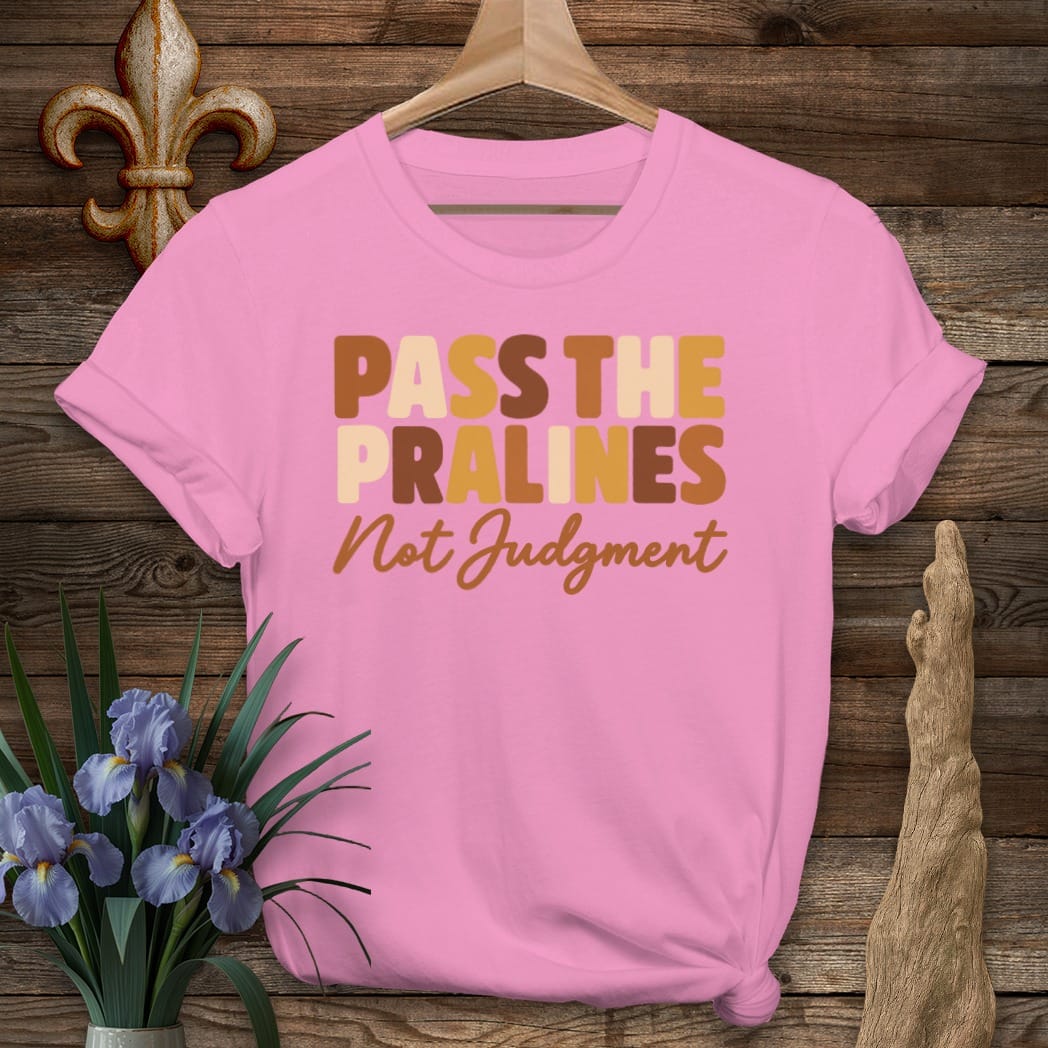 S / Azalea Louisiana Pass The Pralines T-Shirt by Laissez Faire Wear