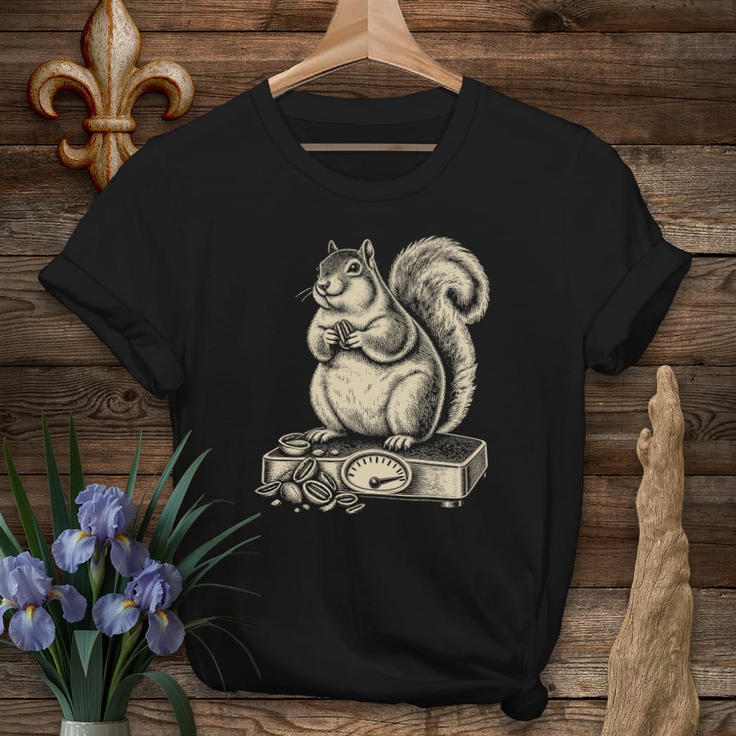 S / Black Louisiana Pecan Season Weigh-In T-Shirt by Laissez Faire Wear
