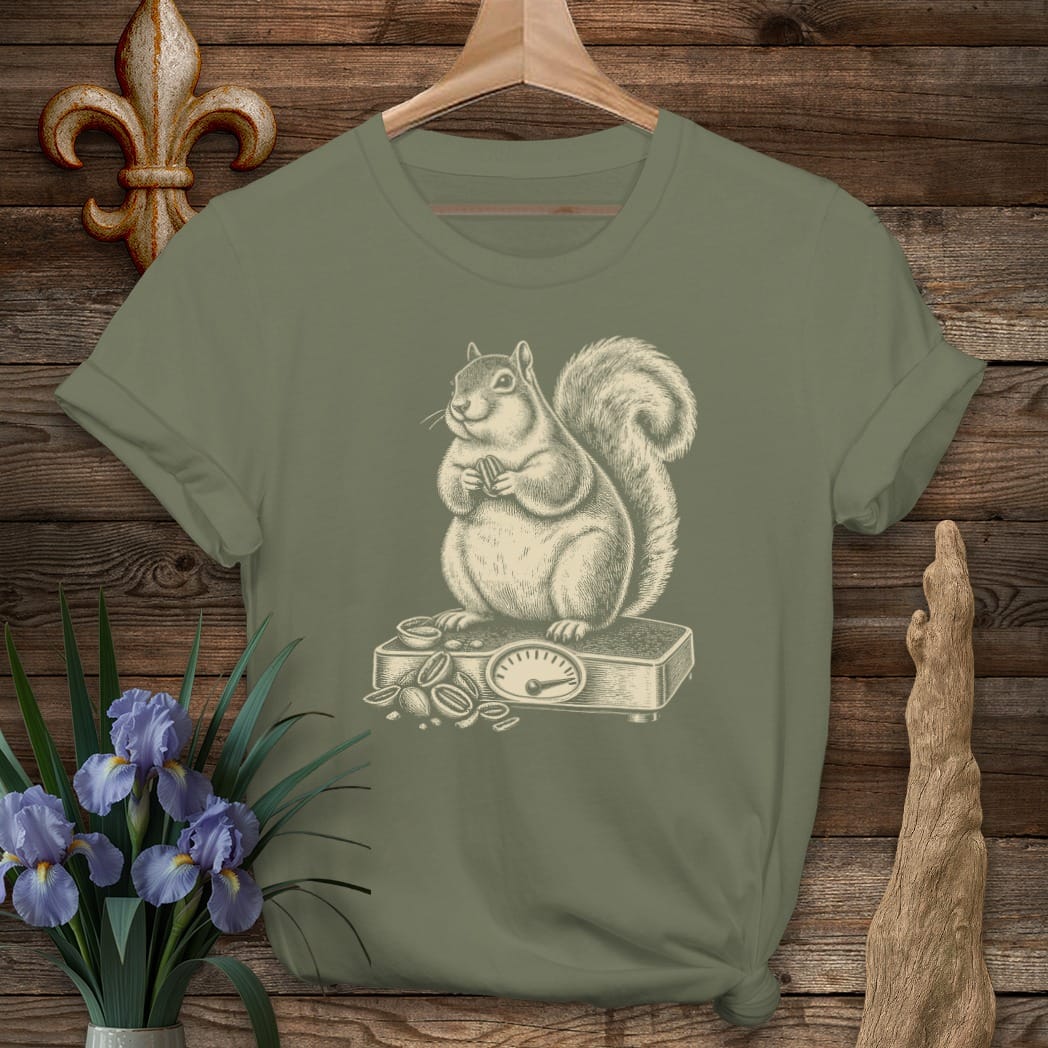 S / Military Green Louisiana Pecan Season Weigh-In T-Shirt by Laissez Faire Wear