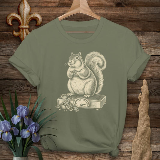 S / Military Green Louisiana Pecan Season Weigh-In T-Shirt by Laissez Faire Wear