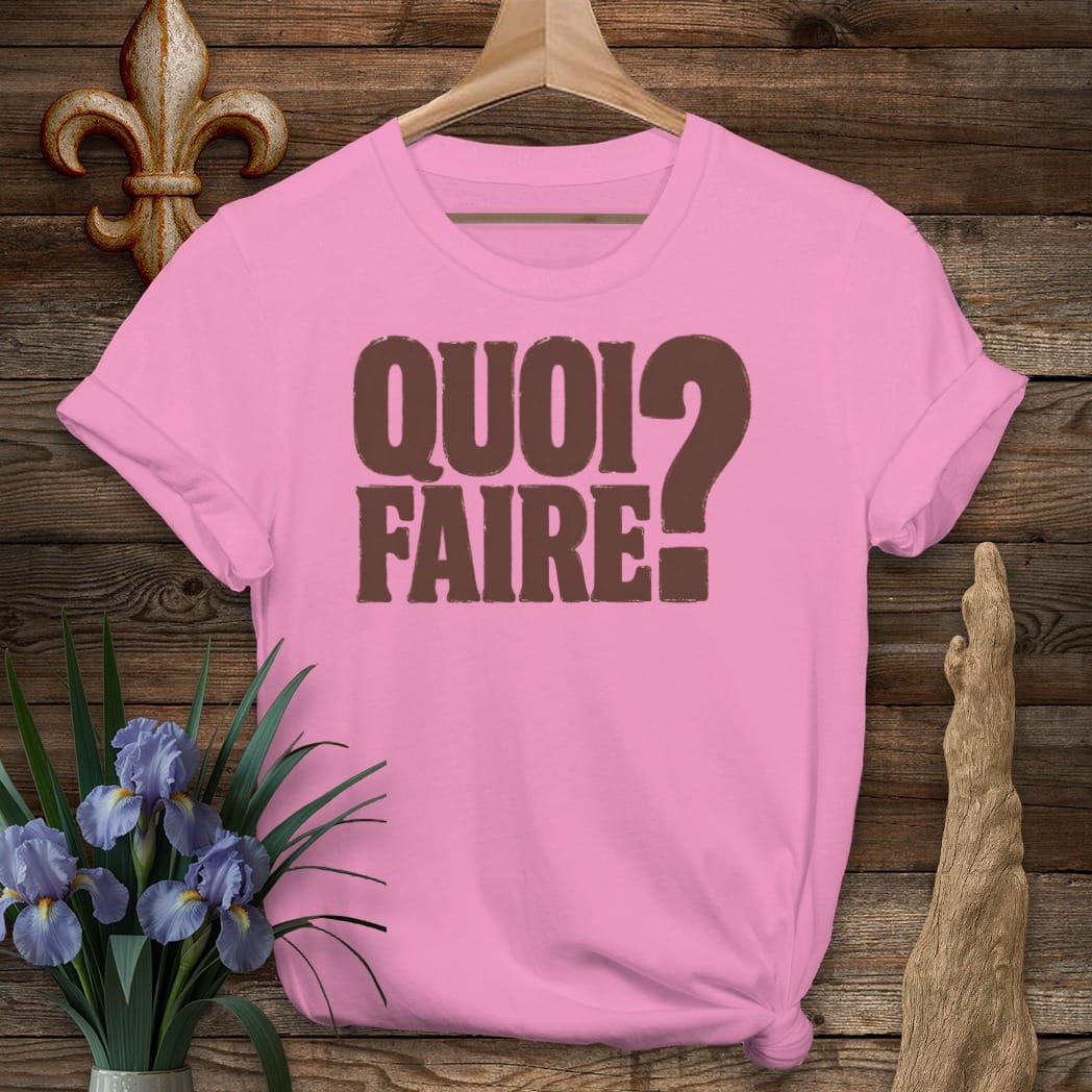 S / Azalea Louisiana Quoi Faire? T-Shirt by Laissez Faire Wear