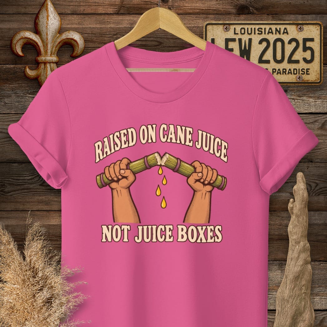 S / Heliconia Louisiana Raised on Cane Juice T-Shirt by Laissez Faire Wear