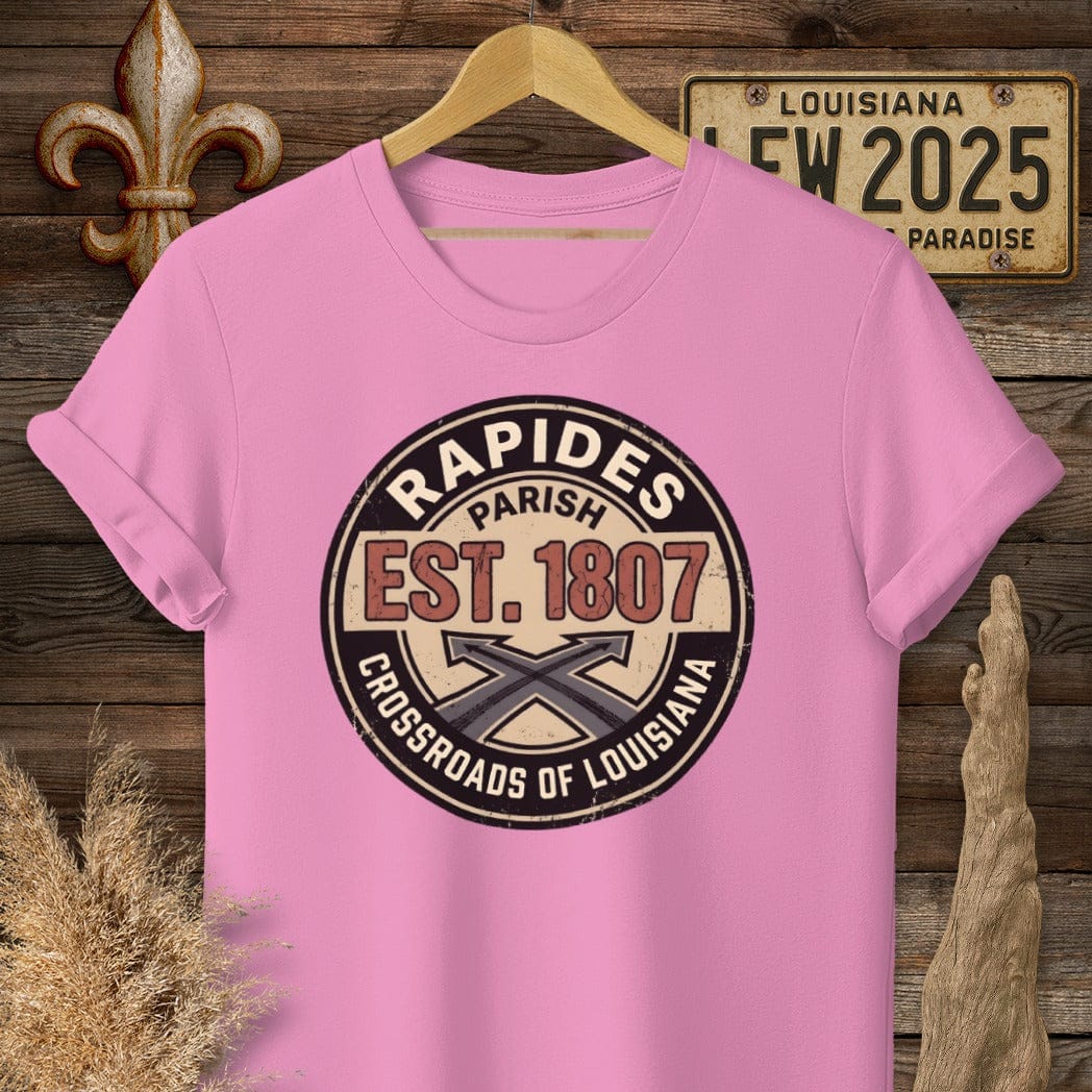 S / Azalea Louisiana Rapides Parish Sweatshirt by Laissez Faire Wear