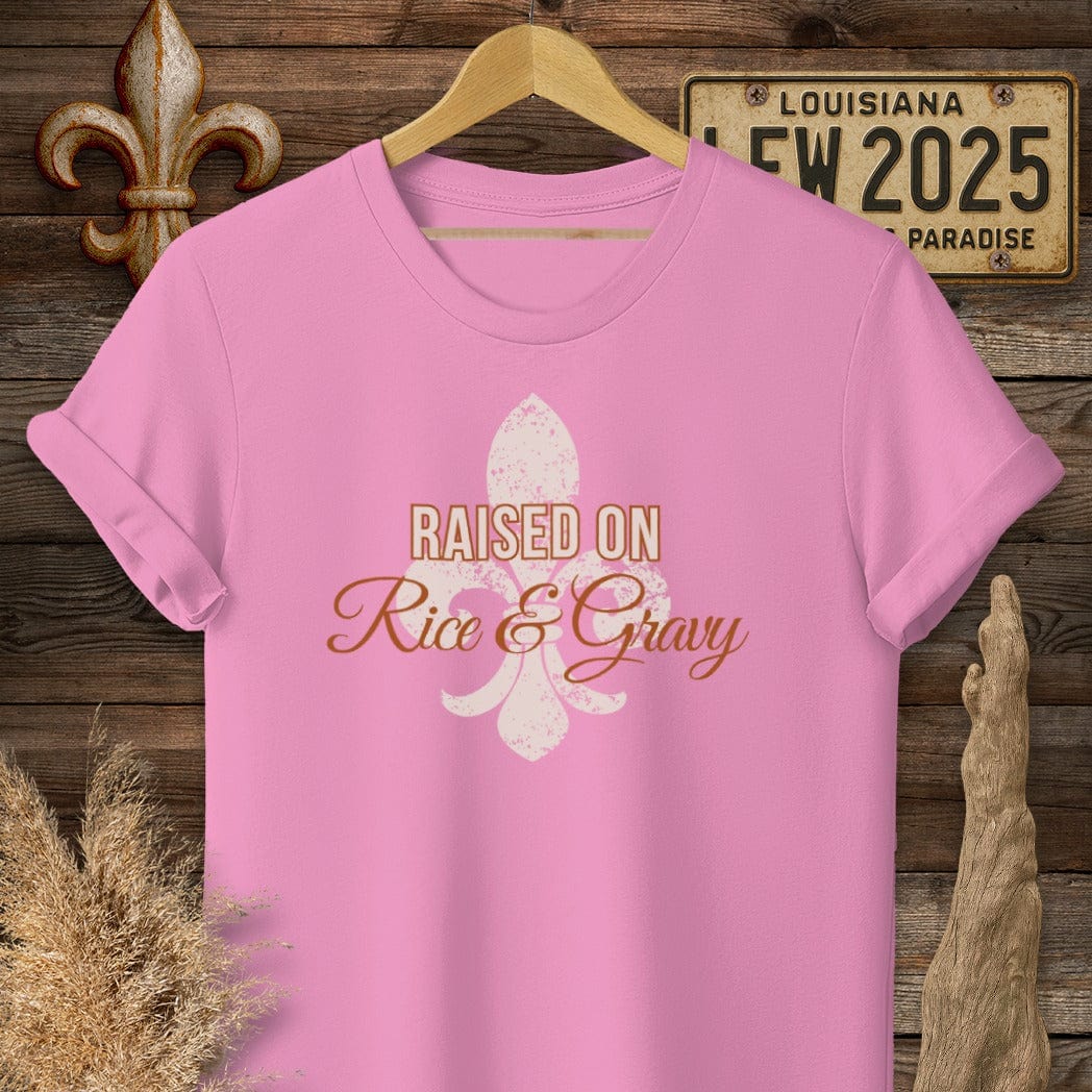 S / Azalea Louisiana Rice & Gravy T-Shirt by Laissez Faire Wear