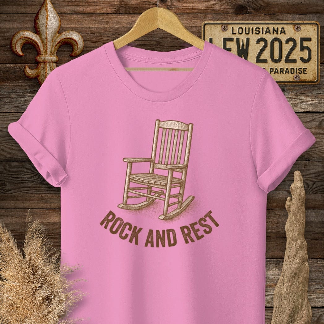 S / Azalea Louisiana Rock And Rest T-Shirt by Laissez Faire Wear
