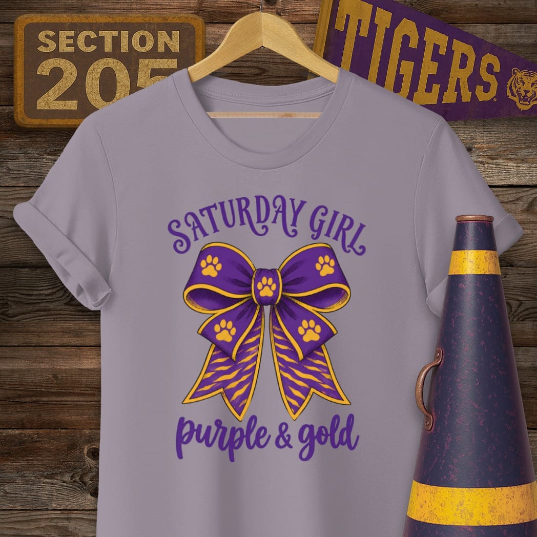 S / Paragon Louisiana Saturday Girl T-Shirt by Laissez Faire Wear