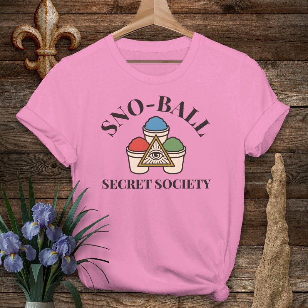 S / Azalea Louisiana Sno-Ball Secret Society T-Shirt by Laissez Faire Wear