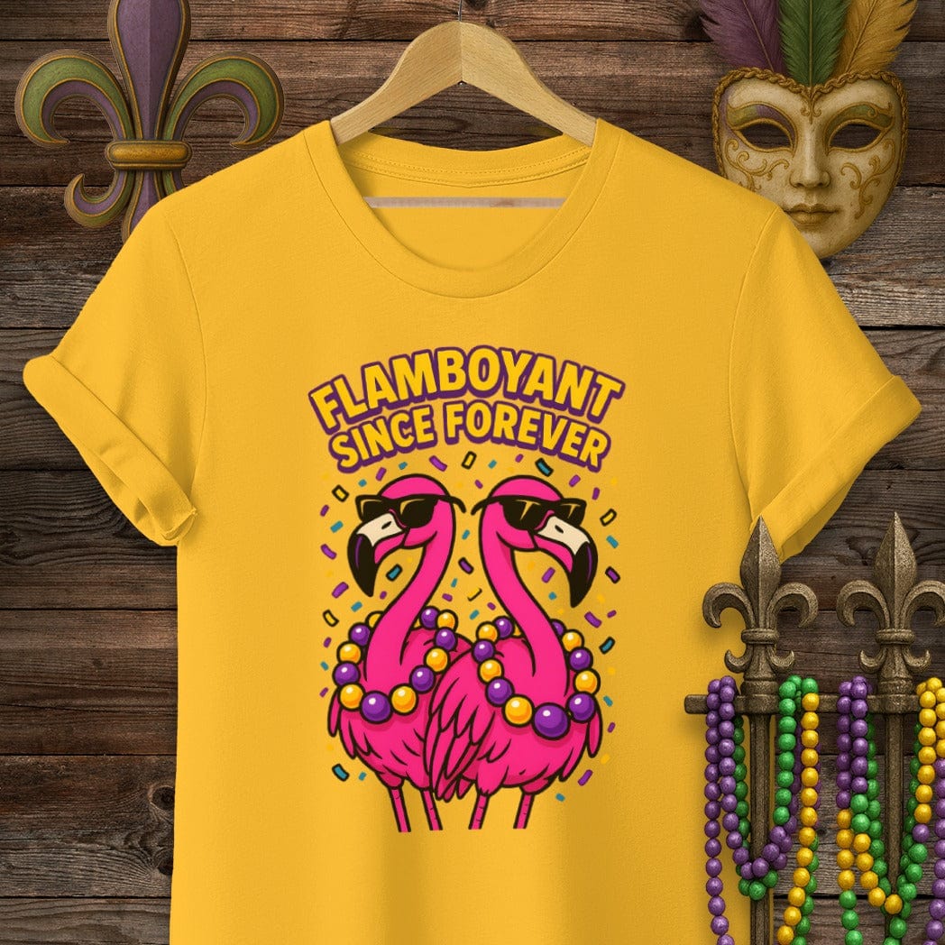S / Gold Louisiana Spanish Town T-Shirt by Laissez Faire Wear