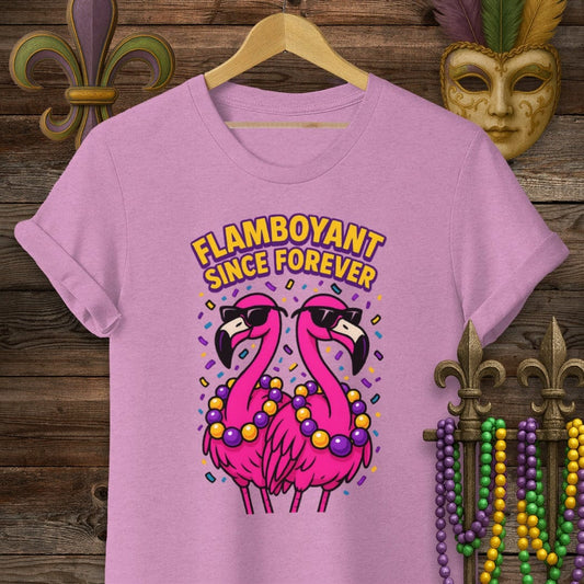 S / Heather Radiant Orchid Louisiana Spanish Town T-Shirt by Laissez Faire Wear