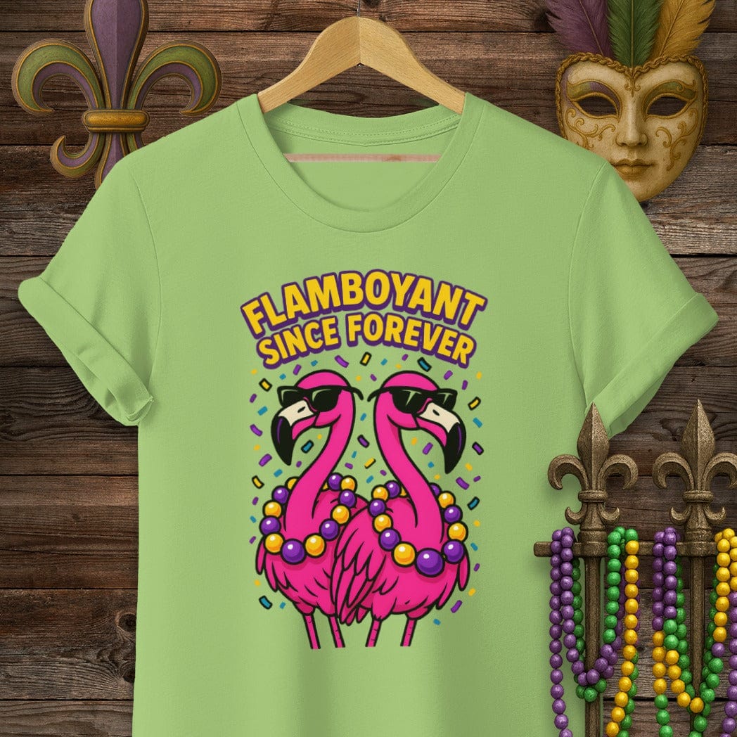 S / Lime Louisiana Spanish Town T-Shirt by Laissez Faire Wear