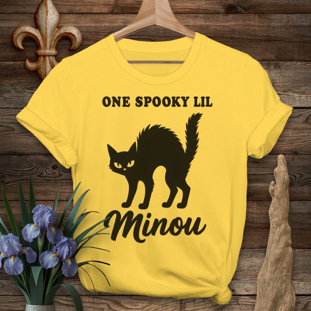 S / Daisy Louisiana Spooky Minou T-Shirt by Laissez Faire Wear
