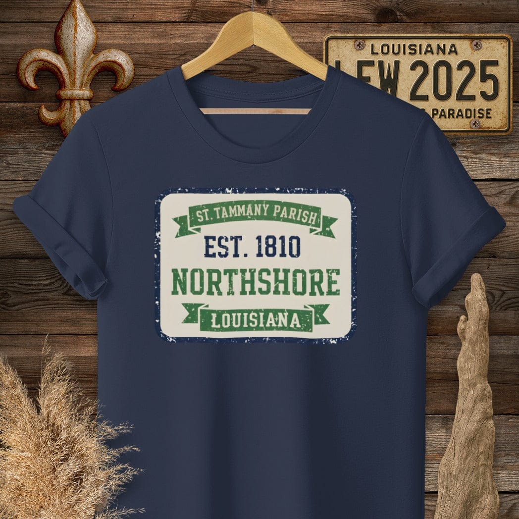 S / Navy Louisiana St. Tammany Parish T-Shirt by Laissez Faire Wear