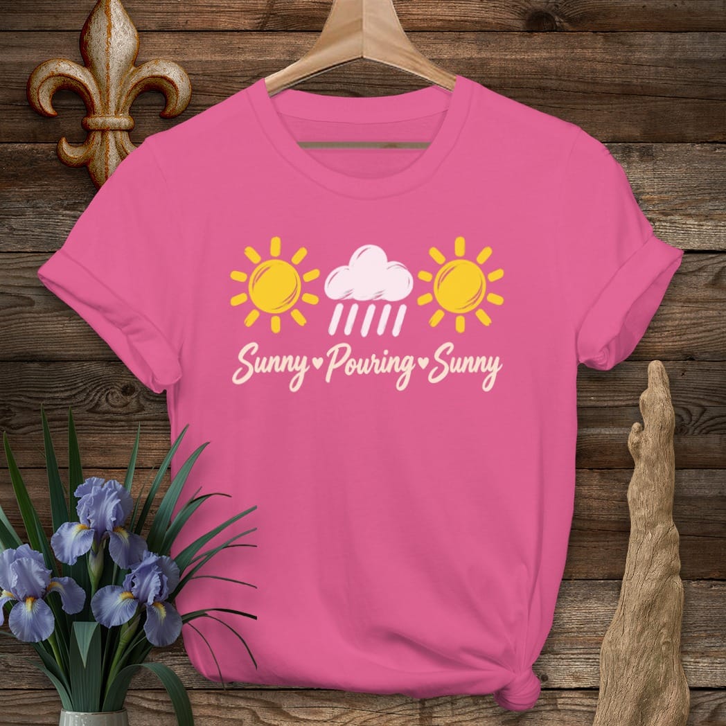 S / Heliconia Louisiana Sunny Pouring T-Shirt by Laissez Faire Wear