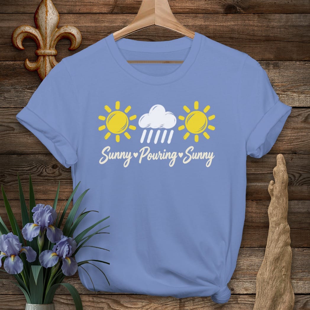 S / Iris Louisiana Sunny Pouring T-Shirt by Laissez Faire Wear