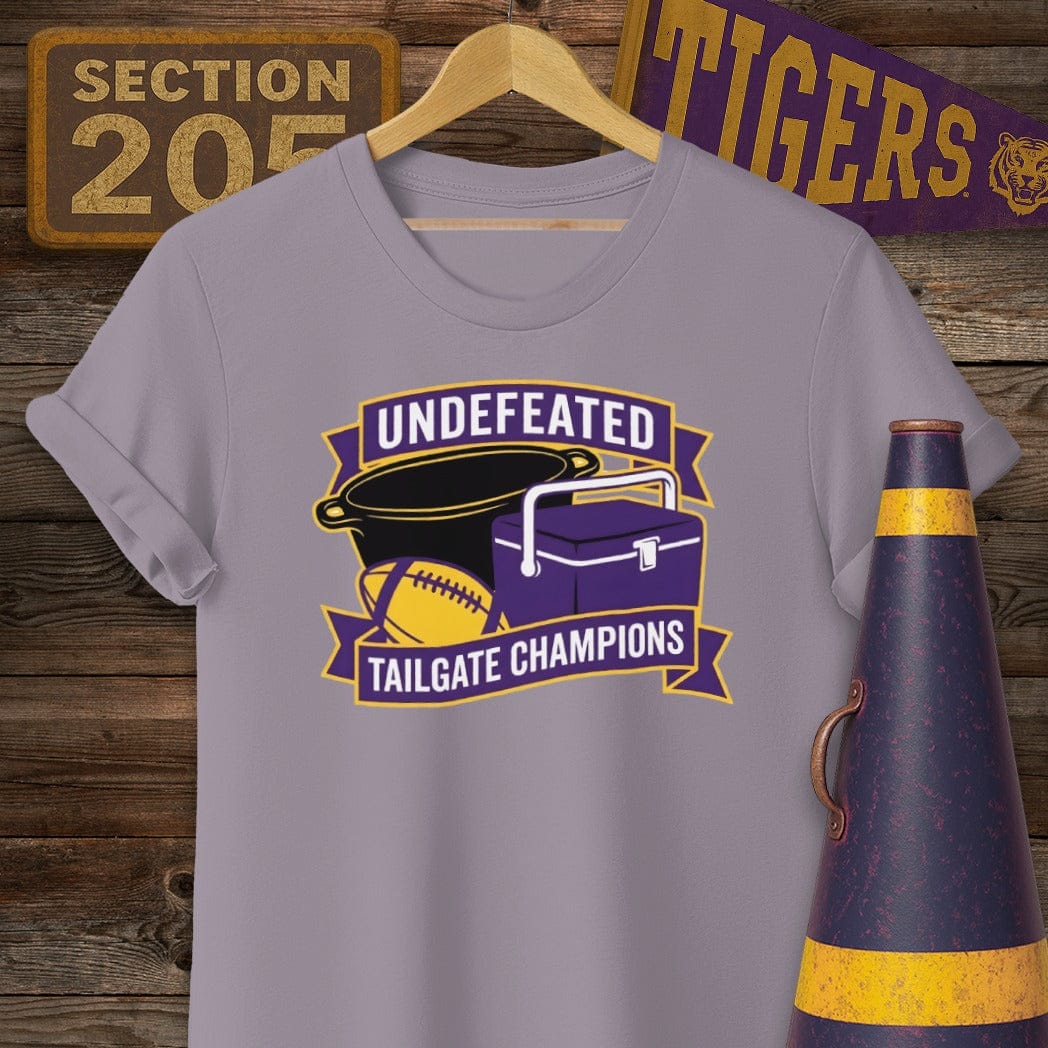 S / Paragon Louisiana Tailgate Champions T-Shirt by Laissez Faire Wear