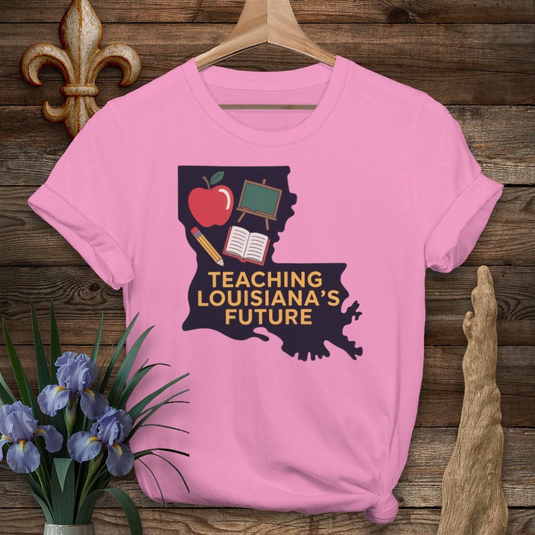 S / Azalea Louisiana Teaching Louisiana's Future T-Shirt by Laissez Faire Wear