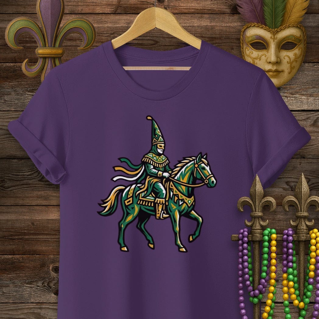 S / Purple Louisiana The Capitaine T-Shirt by Laissez Faire Wear