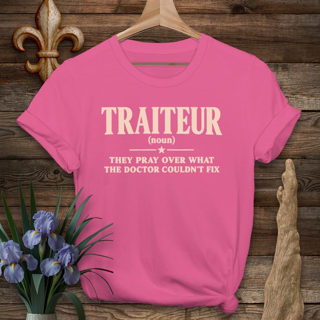 S / Heliconia Louisiana Traiteur T-Shirt by Laissez Faire Wear