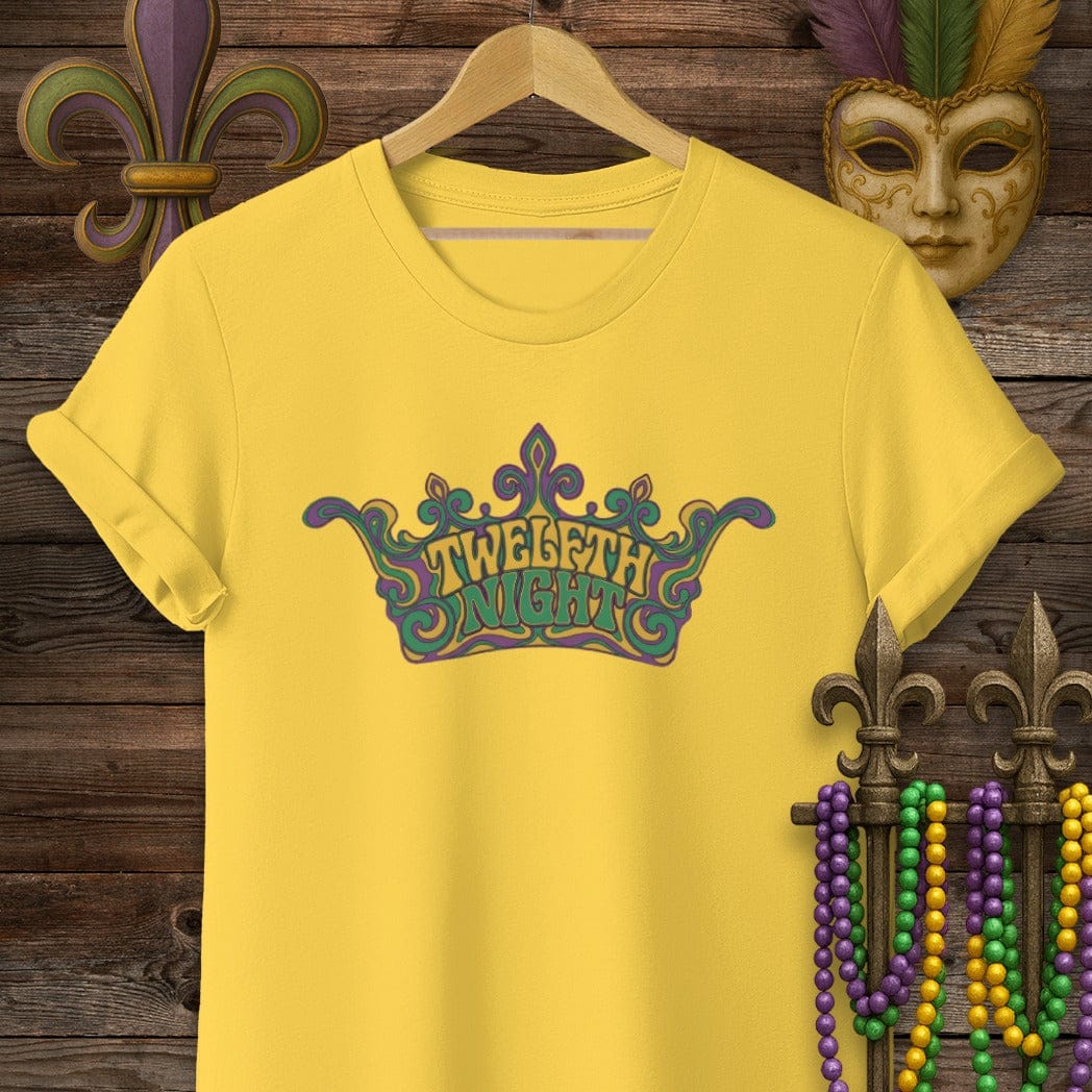 S / Daisy Louisiana Twelfth Night T-Shirt by Laissez Faire Wear