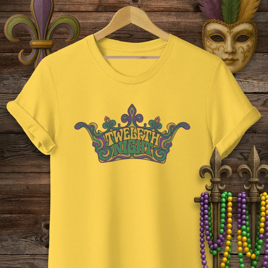 S / Daisy Louisiana Twelfth Night T-Shirt by Laissez Faire Wear